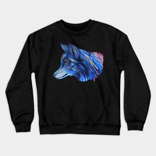 Blue Wolf Crewneck Sweatshirt